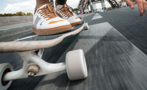 Longboard Trucks Paris V3 180 mm 50° Longboard Trucks Pearl White