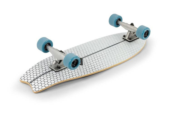 Mindless Surf Skate Fish Tail Alb 29.5" bord