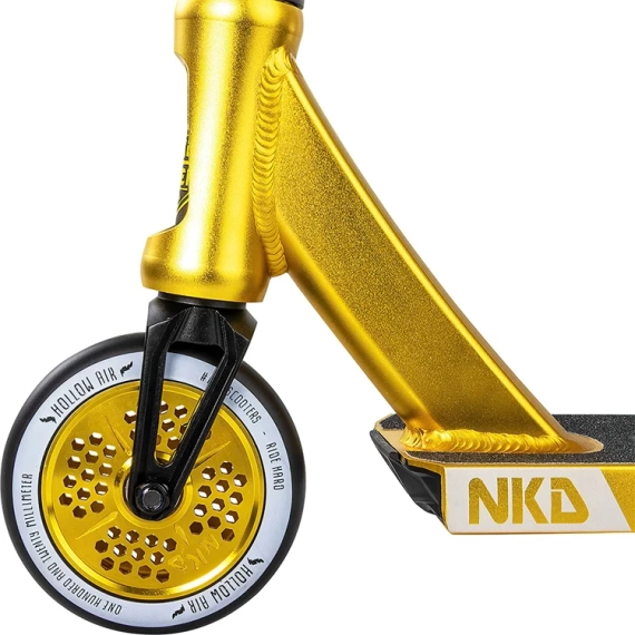 NKD Fuel Lightweight Street Performance Scooter Gold Wys. 84 cm