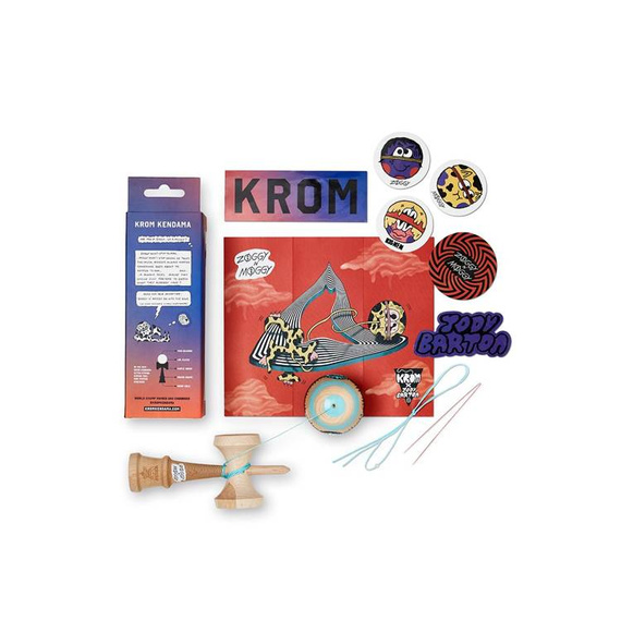 Kendama KROM Zoggy N'Moggy Wavescape