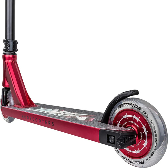 NKD Diesel Stunt Scooter roșu/negru 87 cm