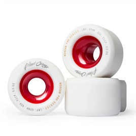Roți Blood Orange Morgan Pro alb și roșu 65 mm 82A
