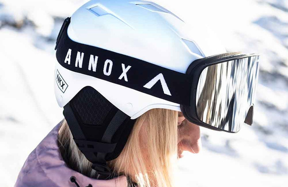 NKX Nomad Snow Helmet White S