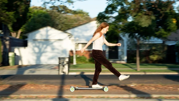 Placă Surfskate Tangentă încărcată Complet 35.75"