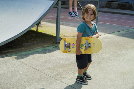 Skateboard pentru copii Tricks MINI Spinner 8.25″