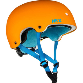 NKX Brain Saver Cască de skateboard portocaliu/albastru
