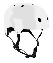 Skateboarding Scooter Rollerblading Helmet SFR Essentials Helmet Shiny White
