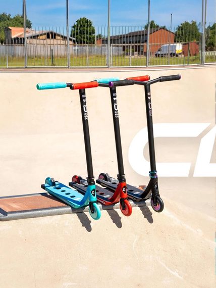 Trotinetă Freestyle CORE CL1 Complete Stunt Scooter Turtlesent înălțime 85 cm