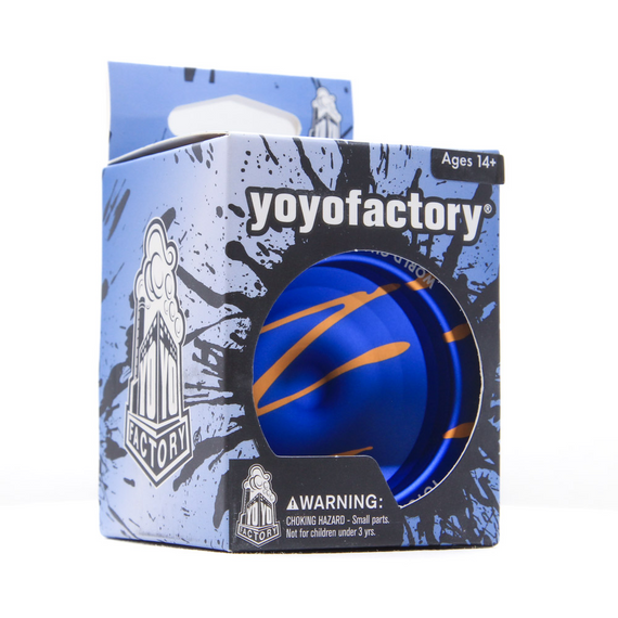 Yoyo pentru avansați YoYoFactory SUGAR Blue-Gold