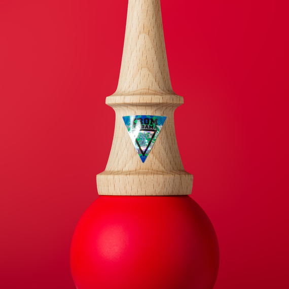 Kendama Krom POP Roșu