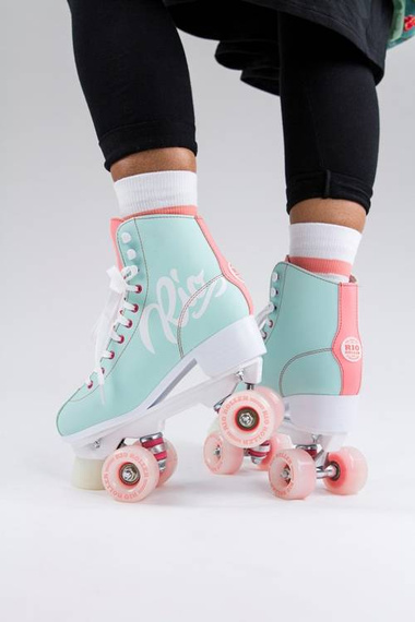 RIO ROLLER Script Patine Quad Turquoise