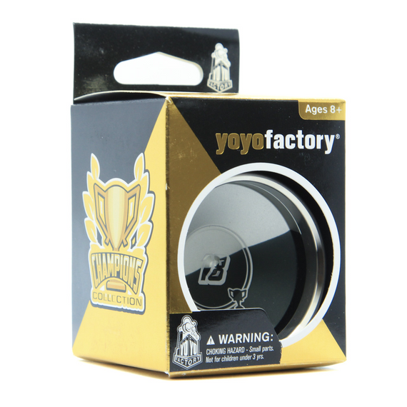 Yoyo pentru avansați YoYoFactory Beyond Champion Collections Negru și Argint