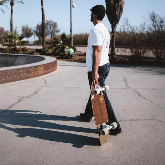 Surfskate Surf Skateboard NKX Maverick Gold 31"