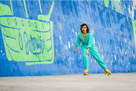 Rio Roller Signature Patine Quad Galben