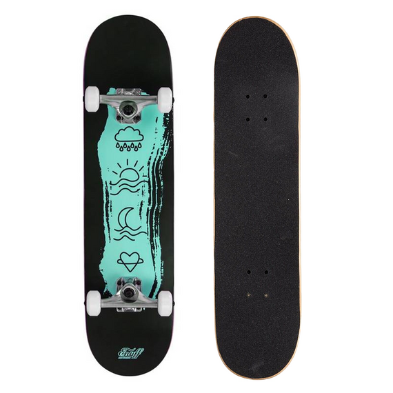 ENUFF ICON MINI Skateboard complet verde 7.25"