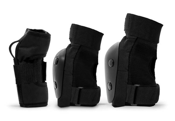 REKD Junior Heavy Duty Triple Pad Set Negru