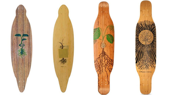 Longboard încărcat Symtail 39.5" Flex 2