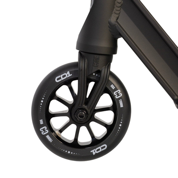 Trotinetă de Freestyle CORE CD1 Complete Stunt Scooter Negru înălț. 81 cm