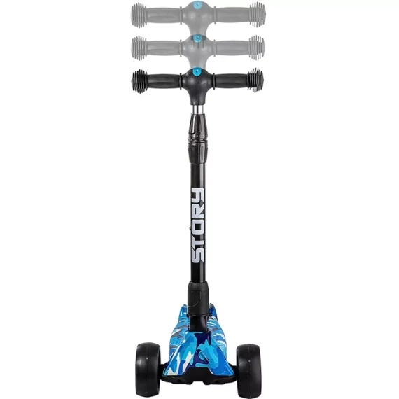Story Lil Crazy Kids Transport Scooter Army Blue