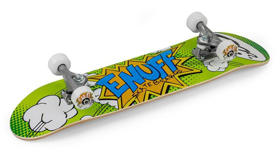 Enuff POW II Mini Skateboard Verde 7.25"