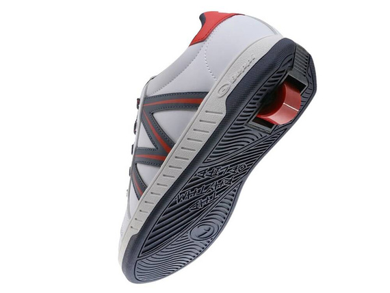 Pantofi Breezy Rollers Classic alb-verde-roșu