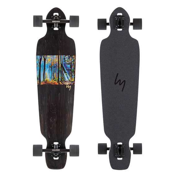 Longboard LandYachtz Battle Axe 38.2 "Pădure