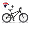Superlekki rower dla dzieci KUbikes 16L Czarny