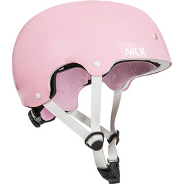 NKX Brain Saver Cască de skateboard Roz Glitter