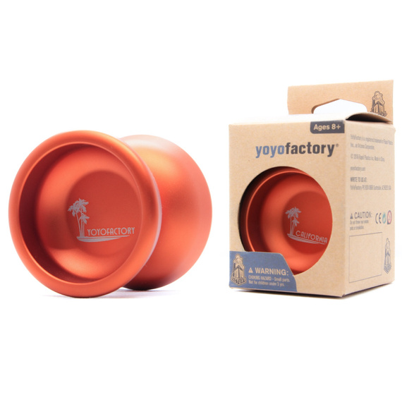 Yoyo pentru avansați YoYoFactory California 2025 Portocaliu