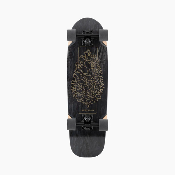 Cruiser skateboard LandYachtz Dinghy Blunt 28.5 "Pinecone negru