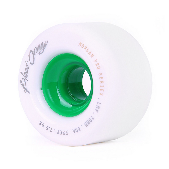 Roți Blood Orange Morgan Pro White-Green 70mm 80A