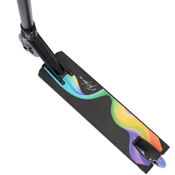 Scuter de performanță NKD Rally V4 Negru & Rainbow wys. 83 cm