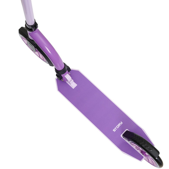 Transport urban Scooter Story Big Wheel Advanced Foldable Scooter Purple 230/200 mm