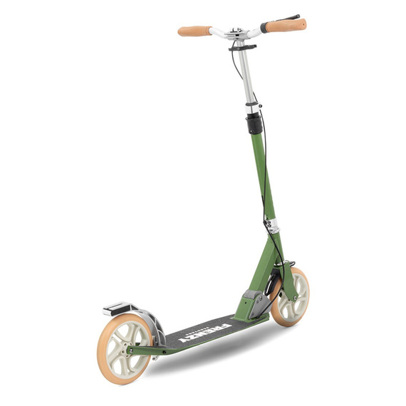 Frenzy 205mm frână dublă V4 Scooter urban recreațional verde