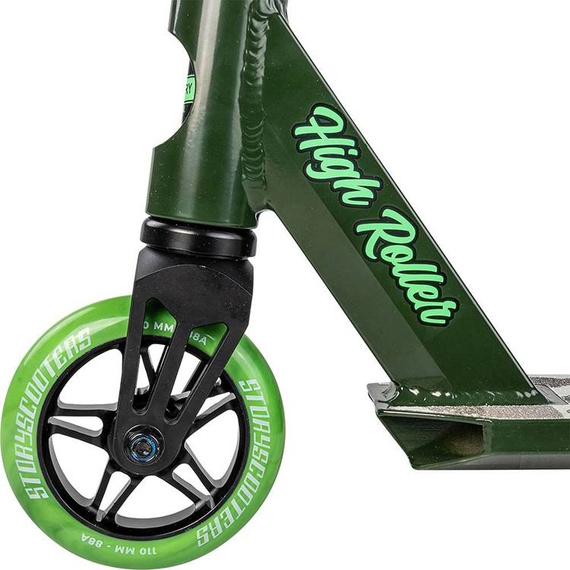 Story High Roller scuter Armata verde Wys. 84 cm