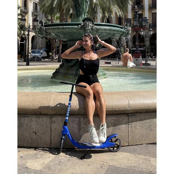 STORY City Ride scuter pentru adulți Roz