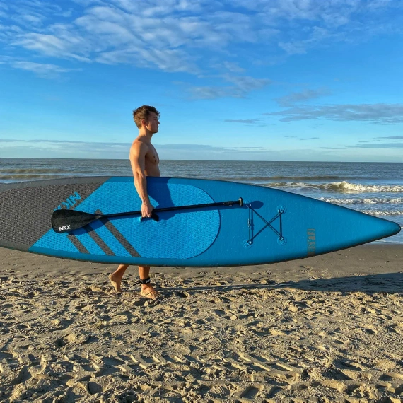SUP placă gonflabilă de turism NKX Flash Glacier Navy 12'6