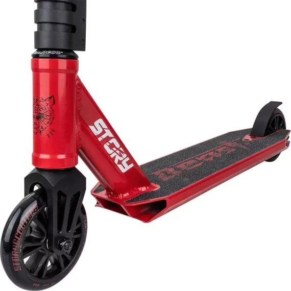 Story Beast Red Rose wys Scooter de performanță pentru copii. 76 cm