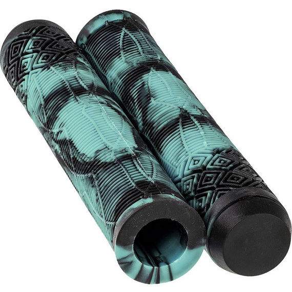  NKD Performance Scooter Handle Grips Shadow Grips Black-Mint 160 mm