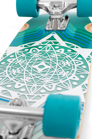 Skateboard Cruiser Mindless Drifter Turquoise 28"