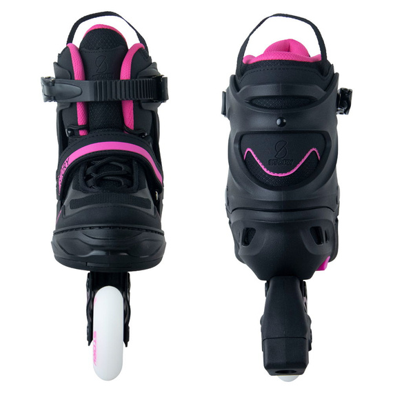 Patine în linie Story Fusion reglabile Pink LED