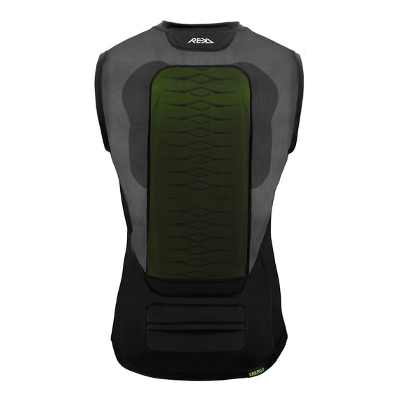 REKD Energy Ranger Vestă de protecție pentru spate și piept Negru