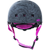 NKX Brain Saver BCP Cască de skateboarding negru și roz