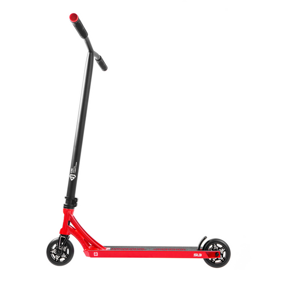 Trotinetă freestyle CORE SL3 Complete Stunt Scooter Roșu-Negru înălțime 92,5 cm