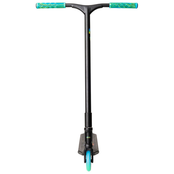 Scuter de performanță NKD Fuel verde / albastru wys. 92 cm
