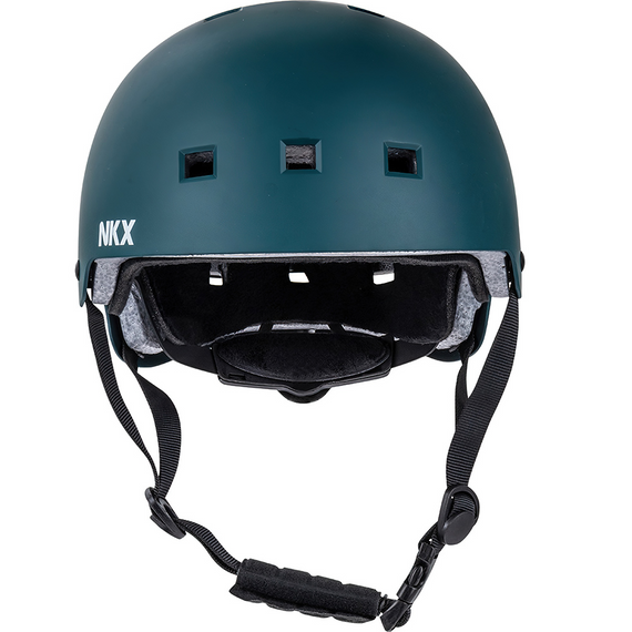 NKX Brain Saver Skateboard Helmet Ocean Blue