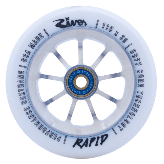 Roți pentru scuter River Rapid Pro Blizzard 115 mm (2 buc).)