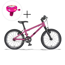 KUbikes bicicletă super ușoară pentru copii 16L Roz