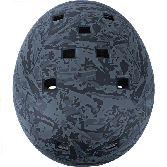 NKX Brain Saver BCG Cască de skateboarding negru și verde