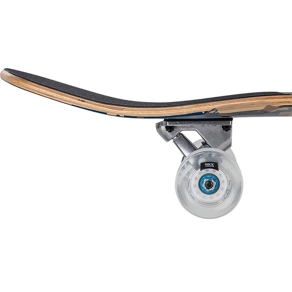 NKX Superior Dancing Longboard negru și auriu 48.5"